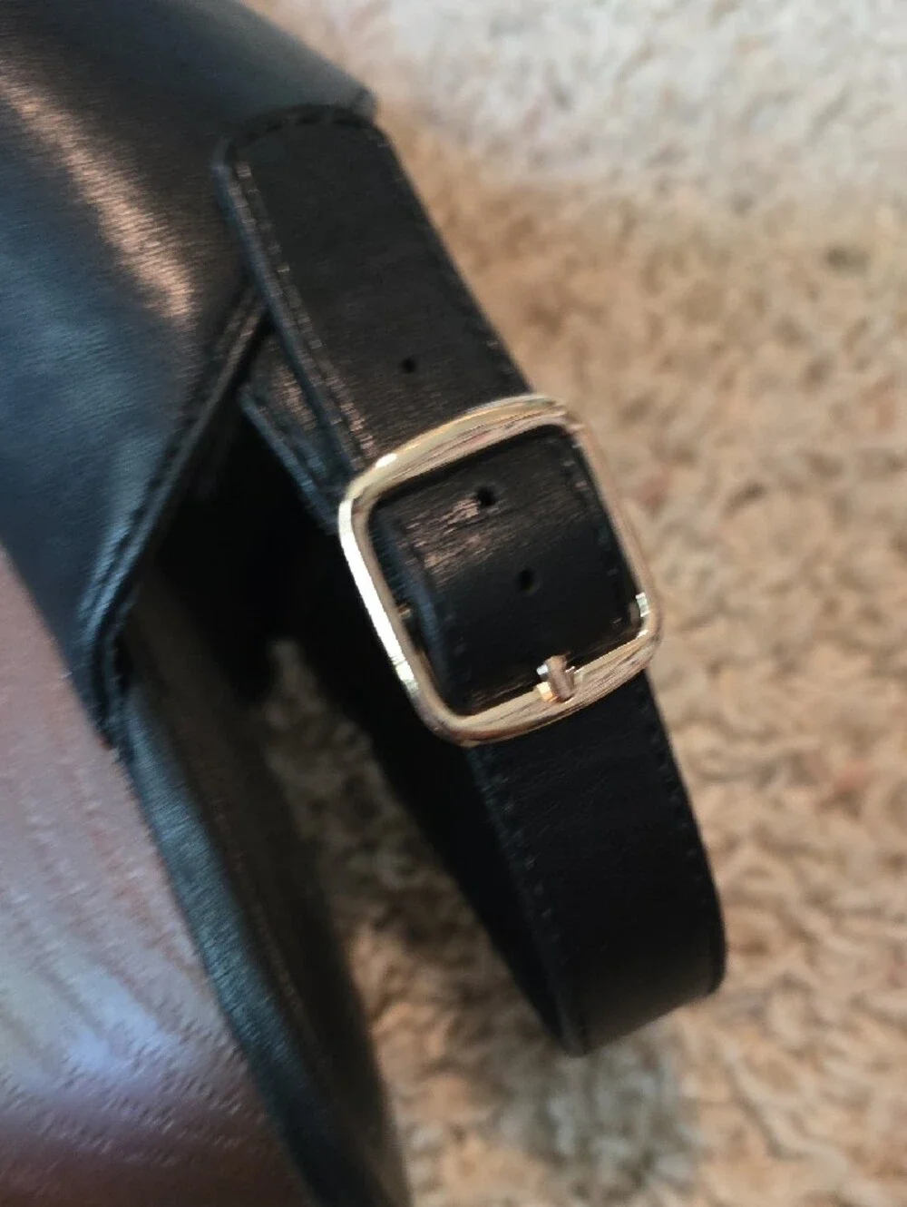 Universal Thread Black Platform Wedge Sandals Size 9.5